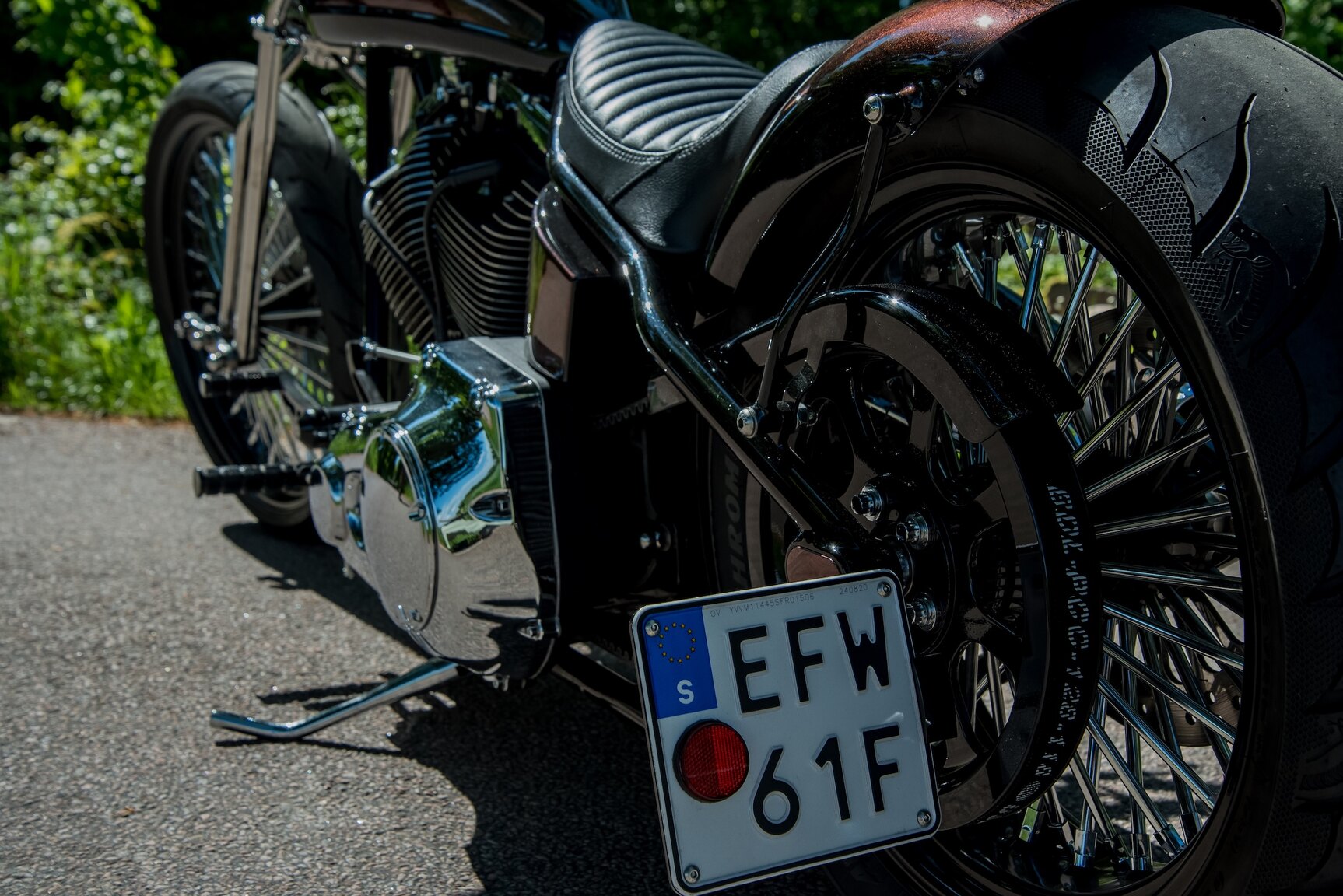 Image of 2024 P91 Customs Fat Bobber mechanics