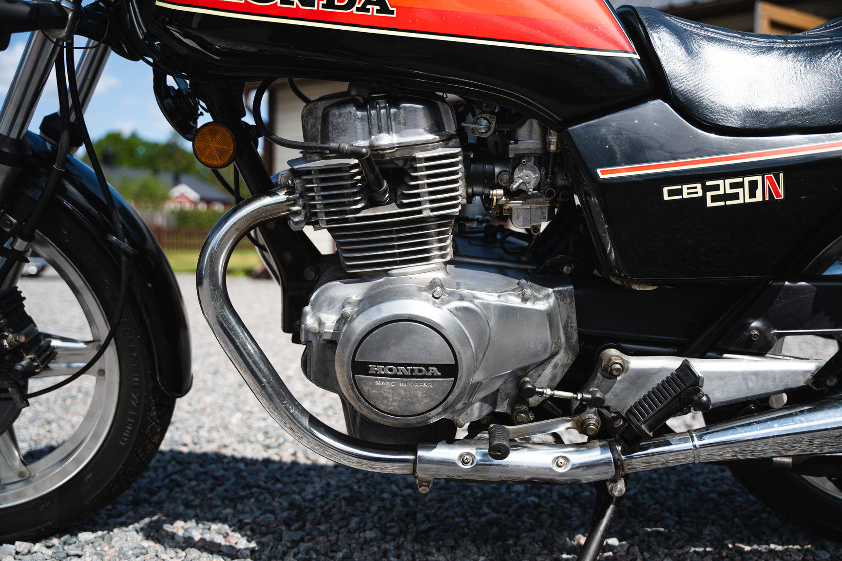 Image of 1981 Honda CB250N mechanics