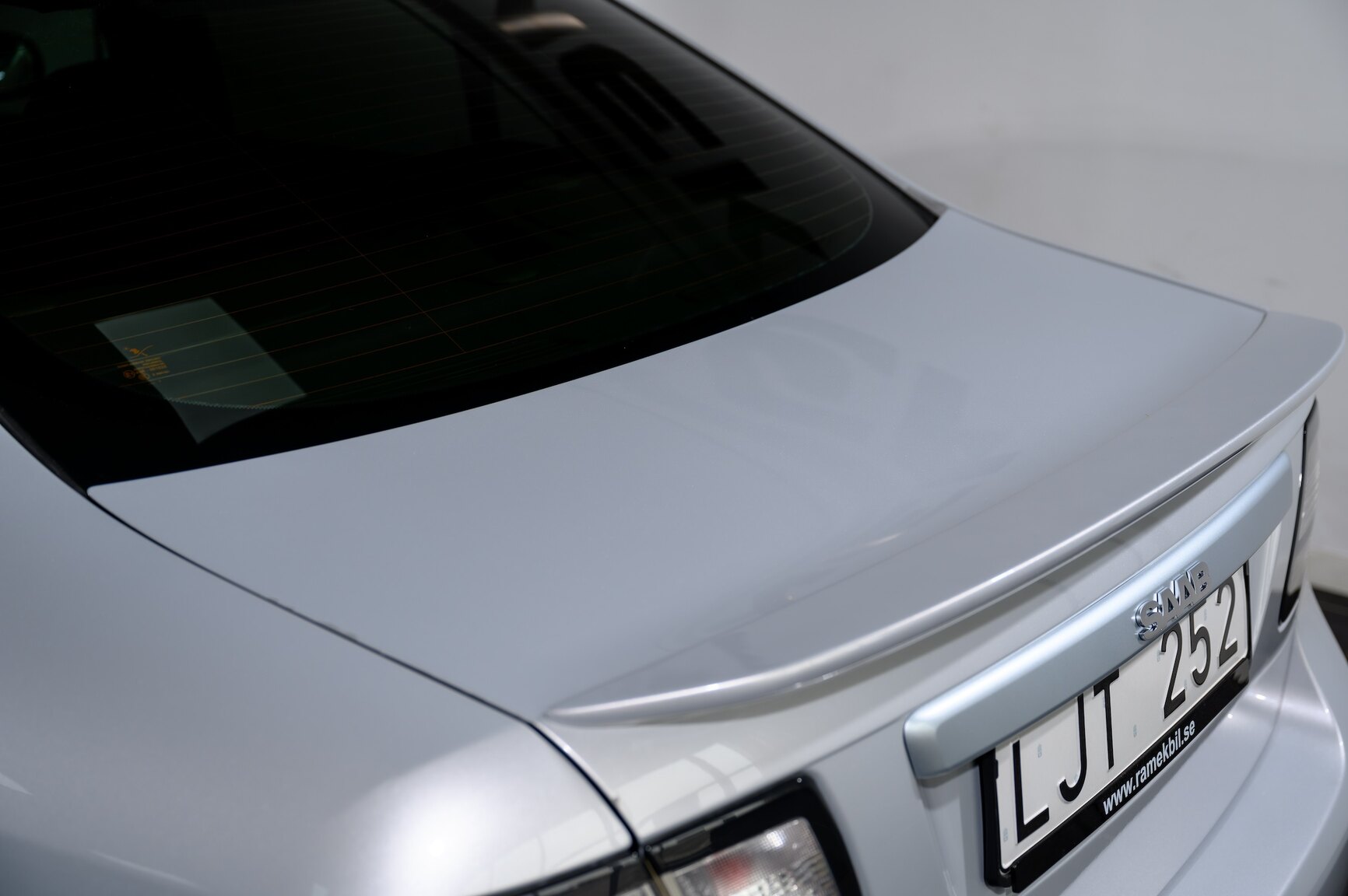 Exterior image of 2008 SAAB 9-3 Aero SportSedan Silver Beast SFRO