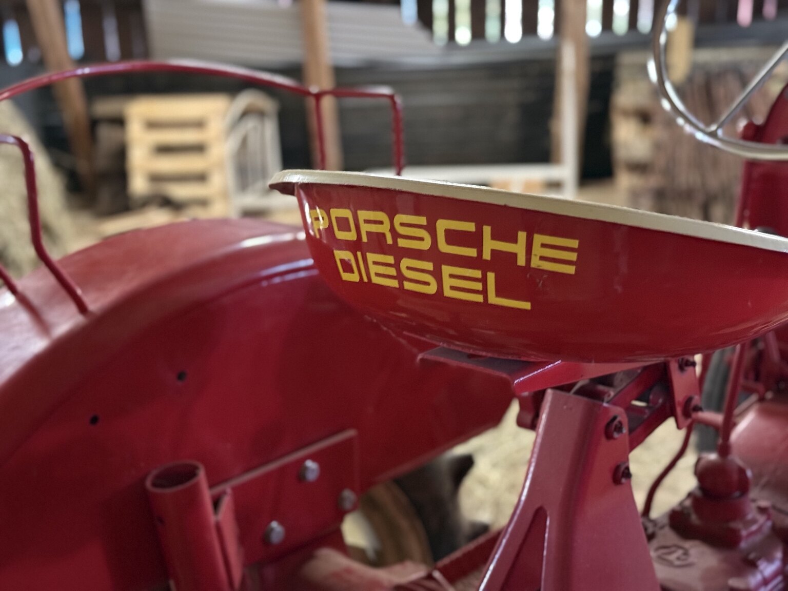 Exterior image of 1958 Porsche Junior Diesel