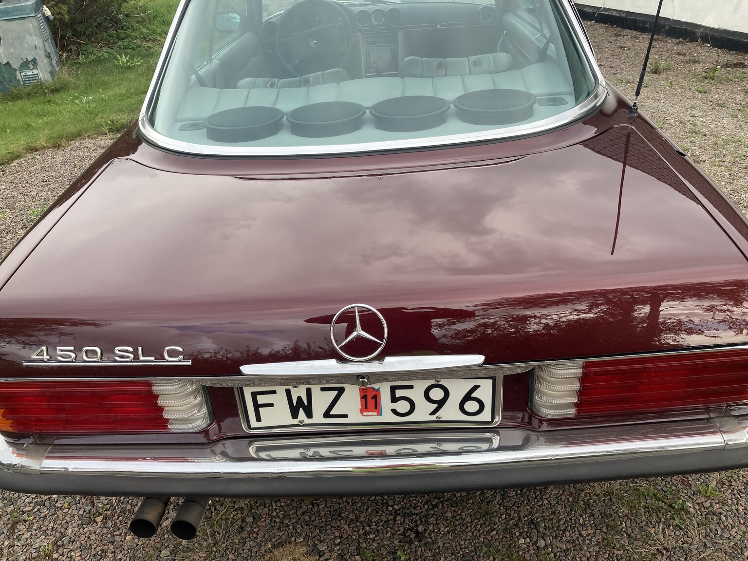 Exteriörbild på 1973 Mercedes-Benz 450 SLC