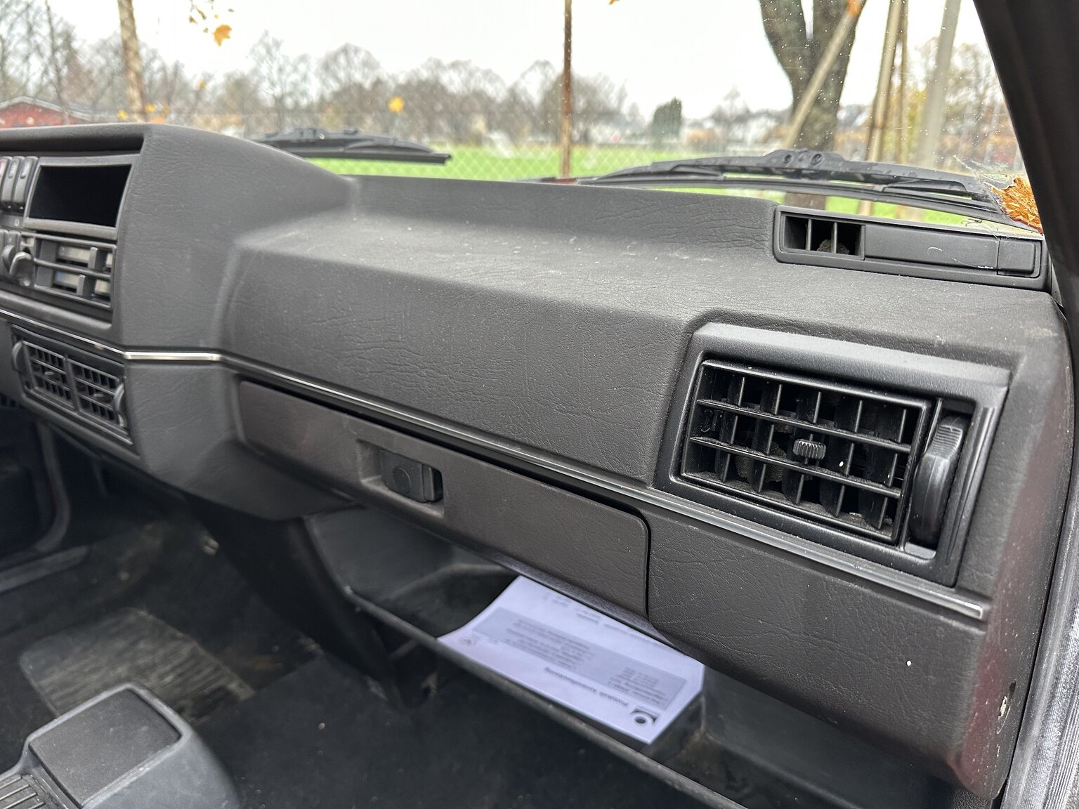 Innenraumfoto von 1985 Volkswagen Golf CL