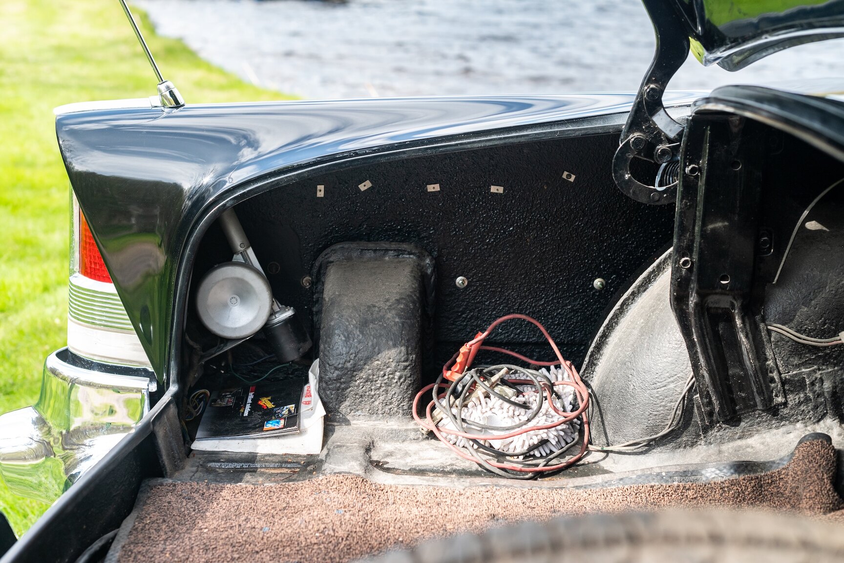 Innenraumfoto von 1955 Packard Caribbean Cabriolet  (46)