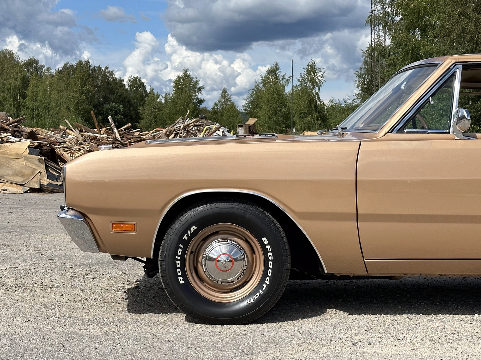 Exteriörbild på 1969 Dodge Dart Swinger 340