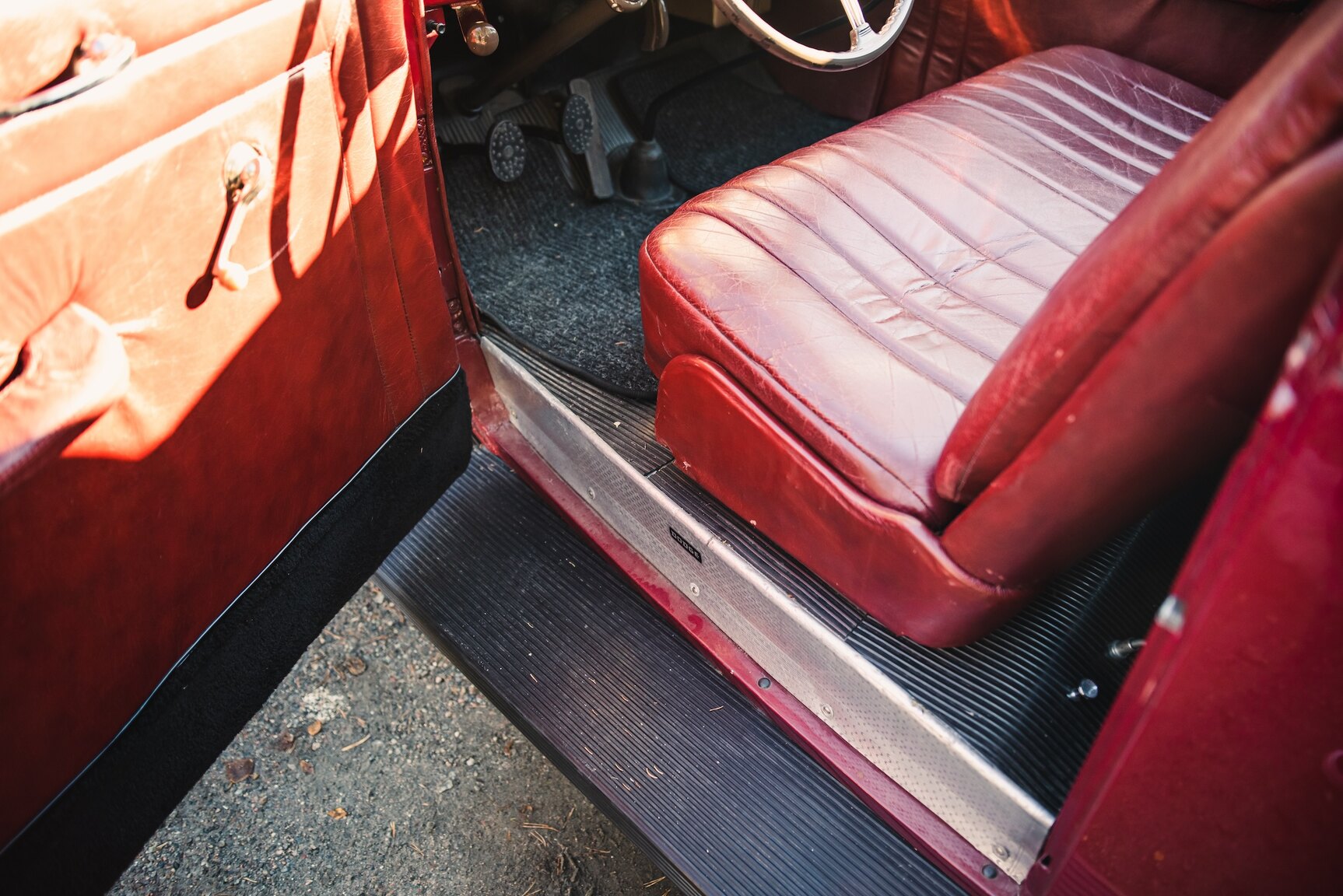 Interior image of 1938 Dodge Six Convertible Coupé