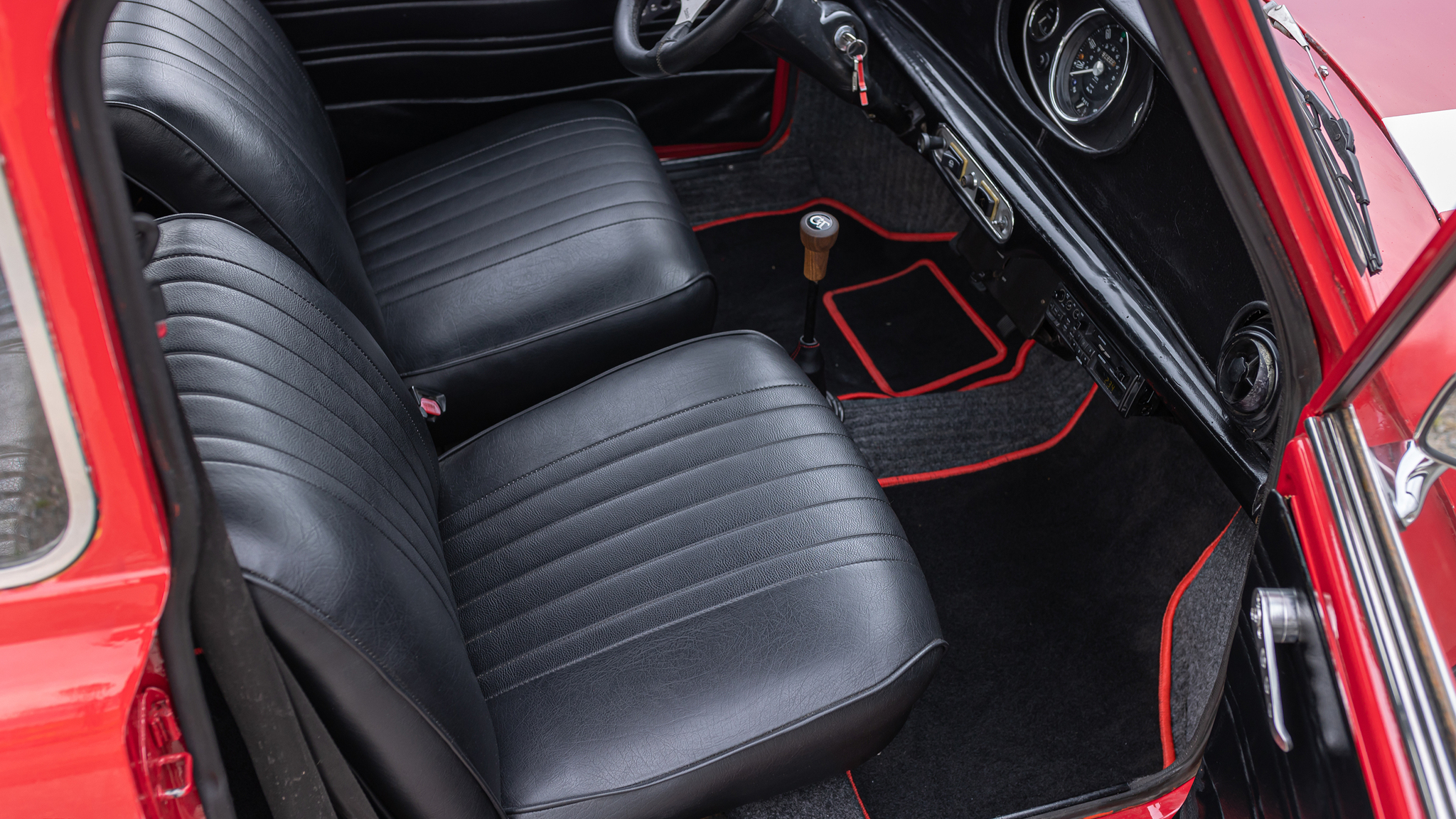 Innenraumfoto von 1970 Austin Mini 1000 (29)