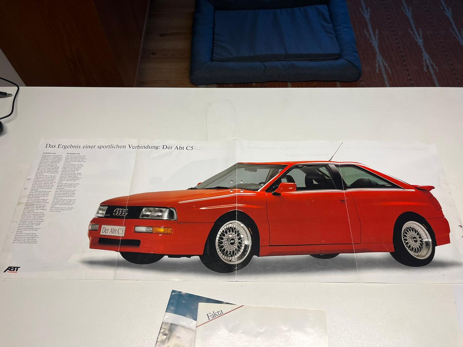 Documentation for 1992 Audi quattro S2 Abt C5