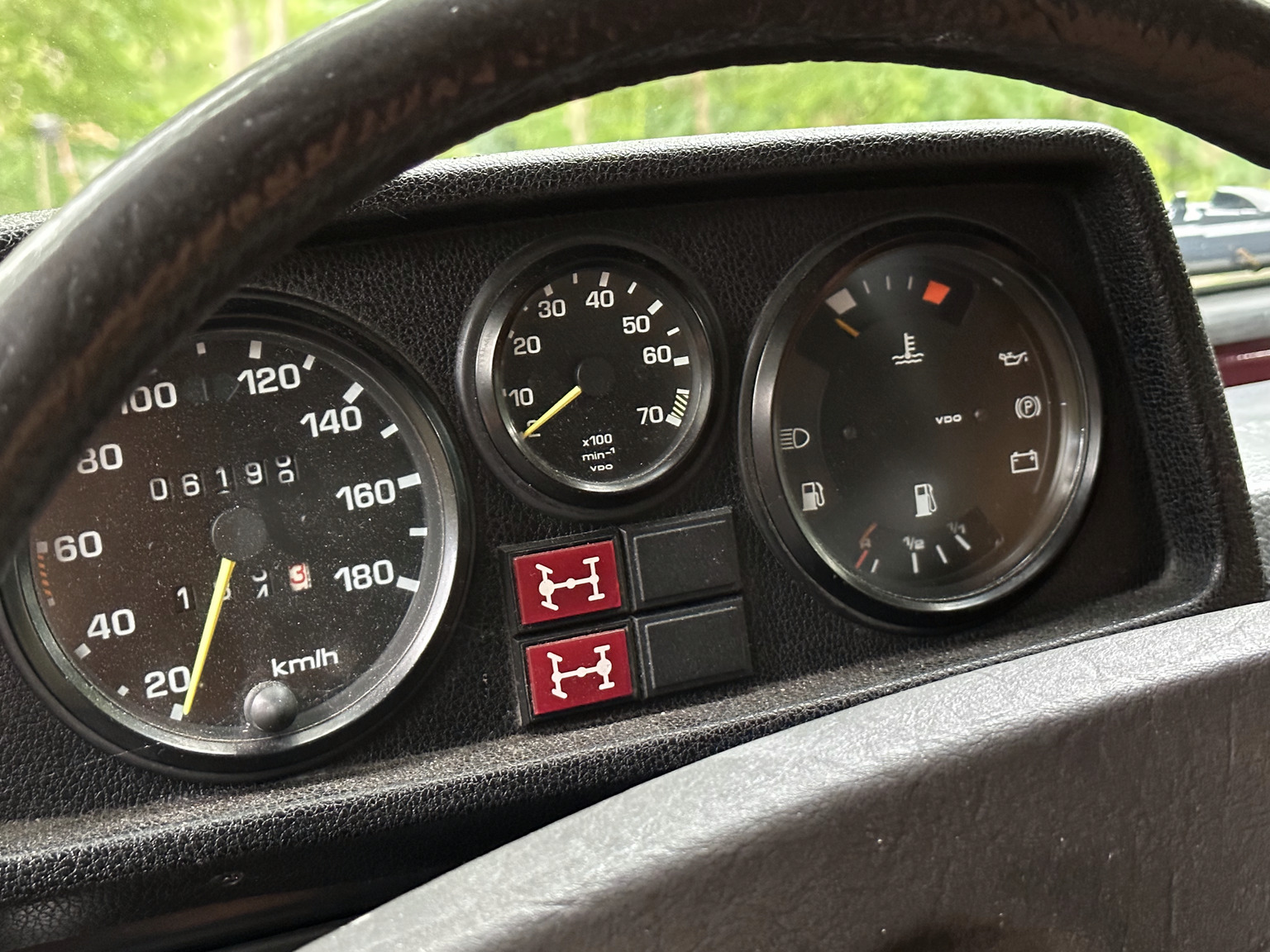 Interiörbild 1986 Mercedes 280 GE (46)