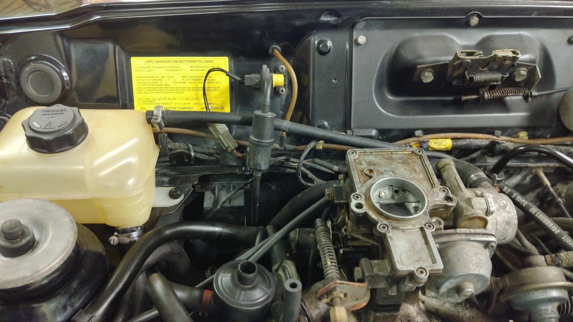 1988 Ford Fiesta XR2, Övrigt