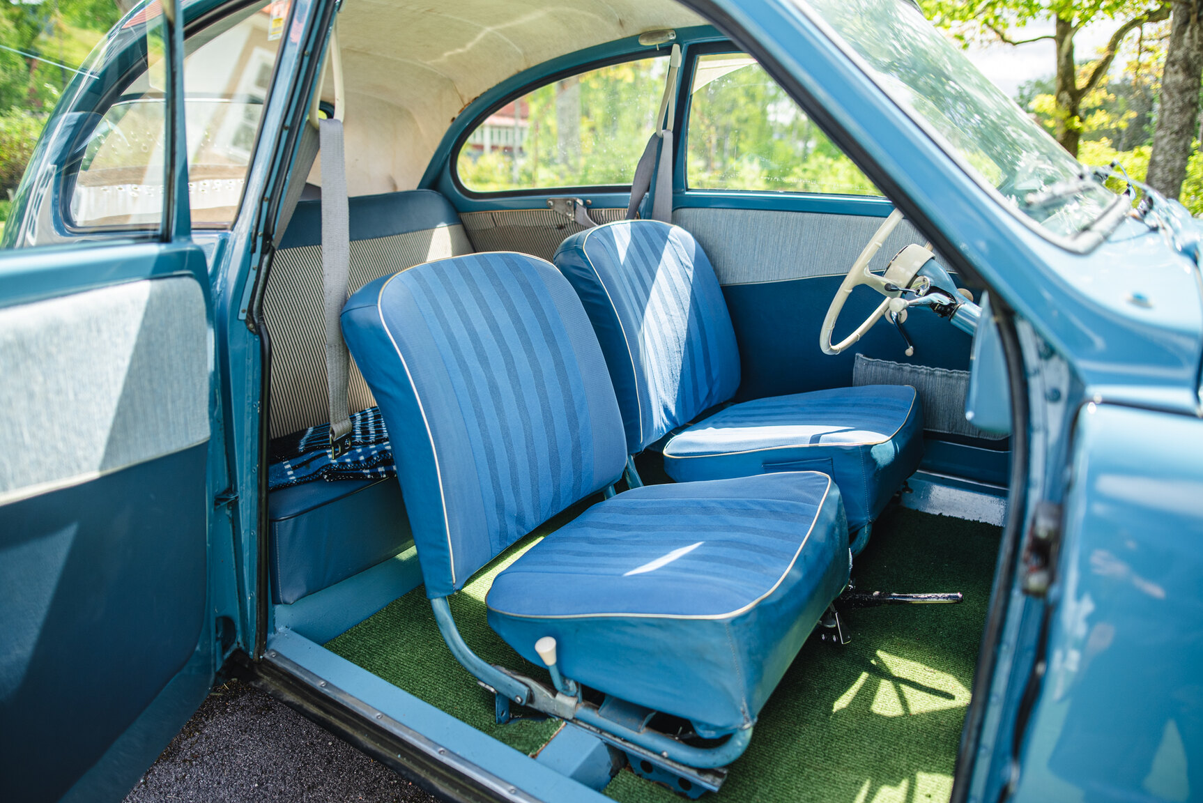Interior image of 1959 SAAB 93B De Luxe