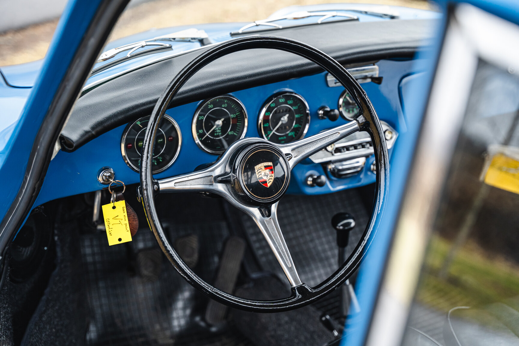 Interiörbild 1964 Porsche 356 C