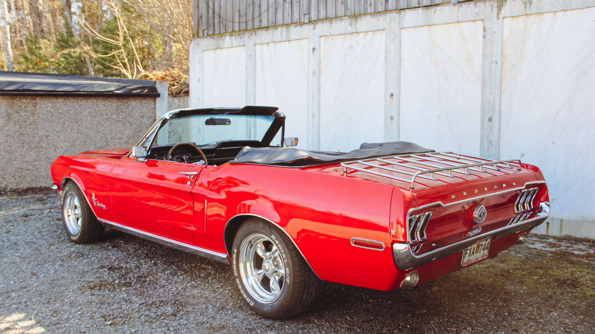 Exterior image of 1968 Ford Mustang 302ci Cabriolet (11)