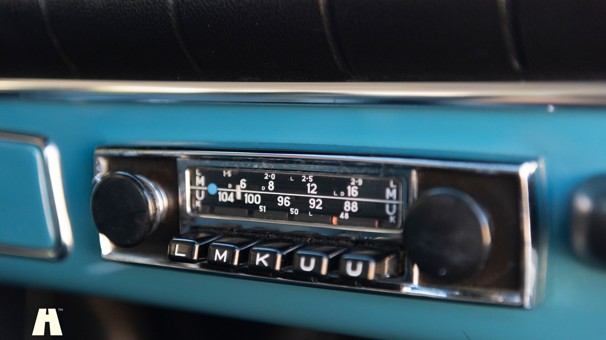 Innenraumfoto von 1969 Volvo Amazon Herrgårdsvagn