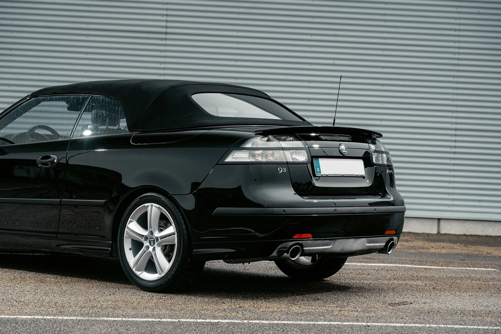 Aussenfoto 2004 SAAB 9-3 Aero 2.0T Cabriolet (73)