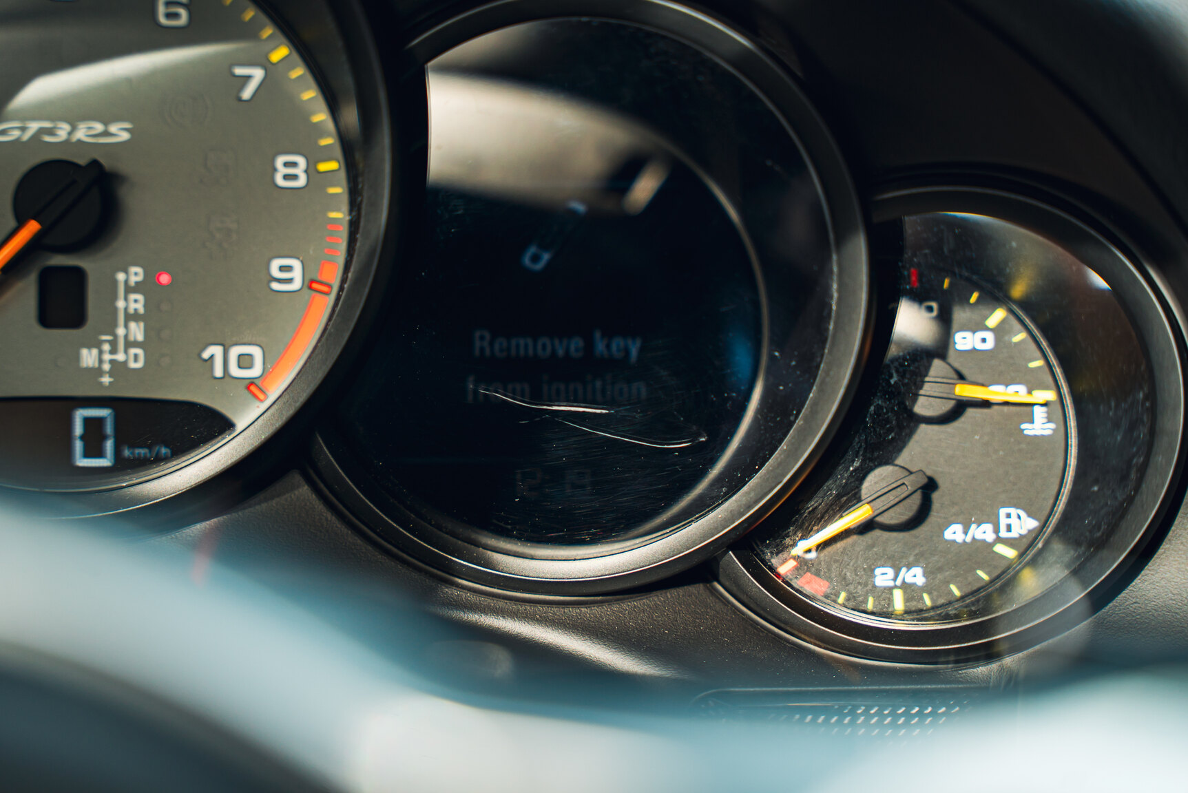 Interiörbild 2016 Porsche 911 GT3 RS PDK "Rally Build"