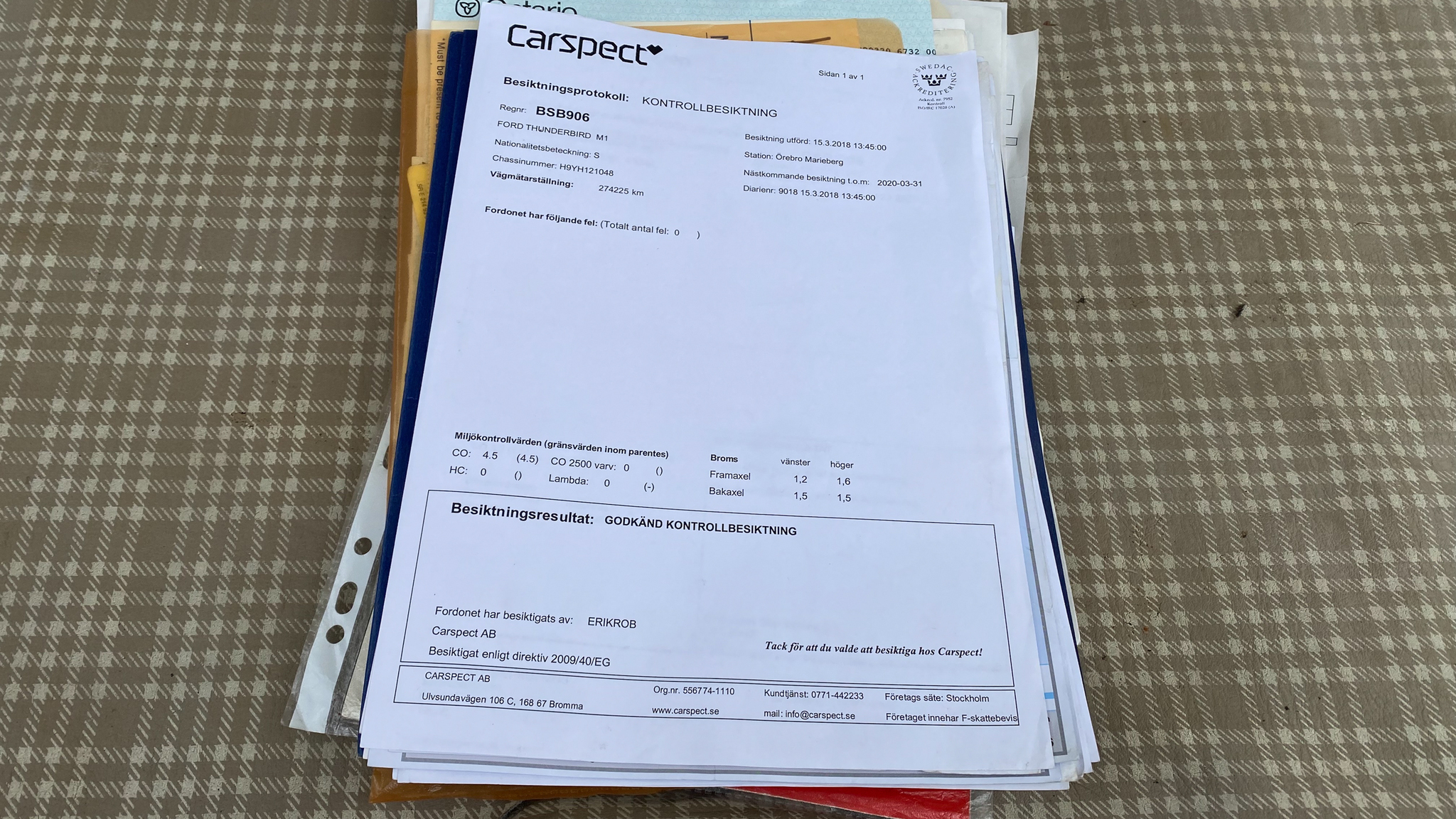 Dokumentation, 1959 Ford Thunderbird hardtop (18)