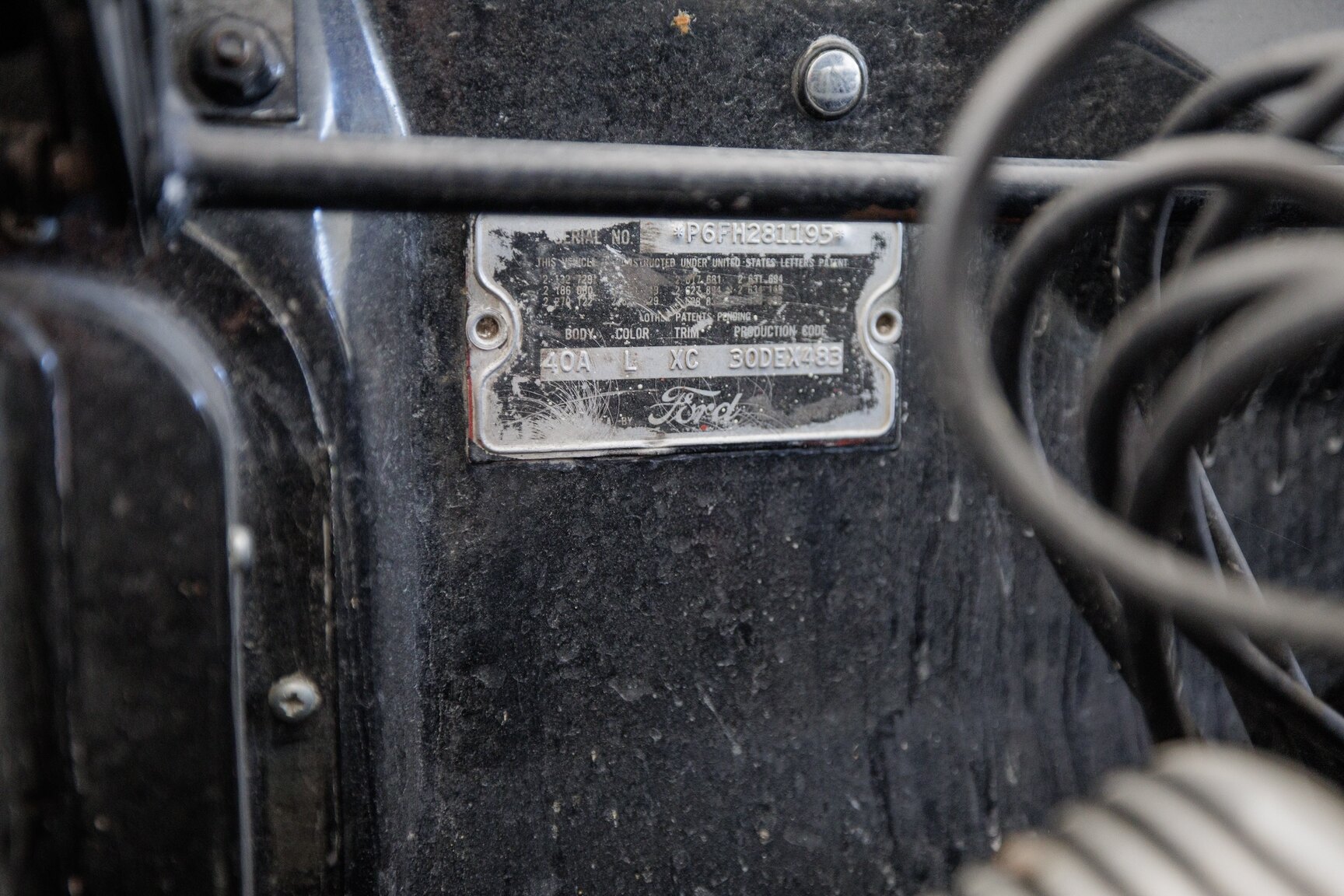 Image of 1956 Ford Thunderbird mechanics