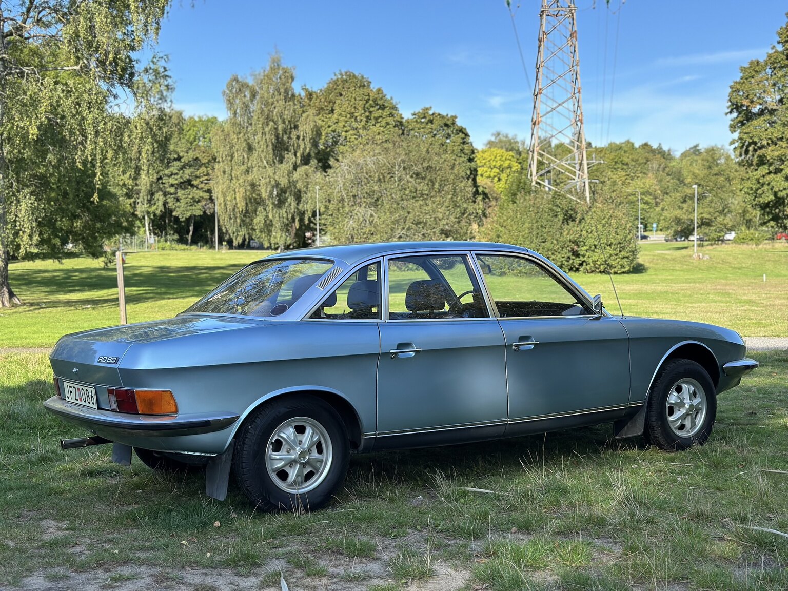 Exteriörbild på 1975 NSU RO 80