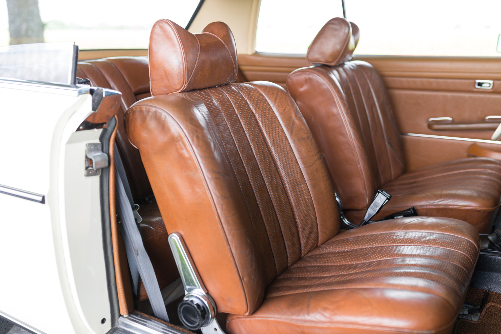 Innenraumfoto von 1971 Mercedes 250 C