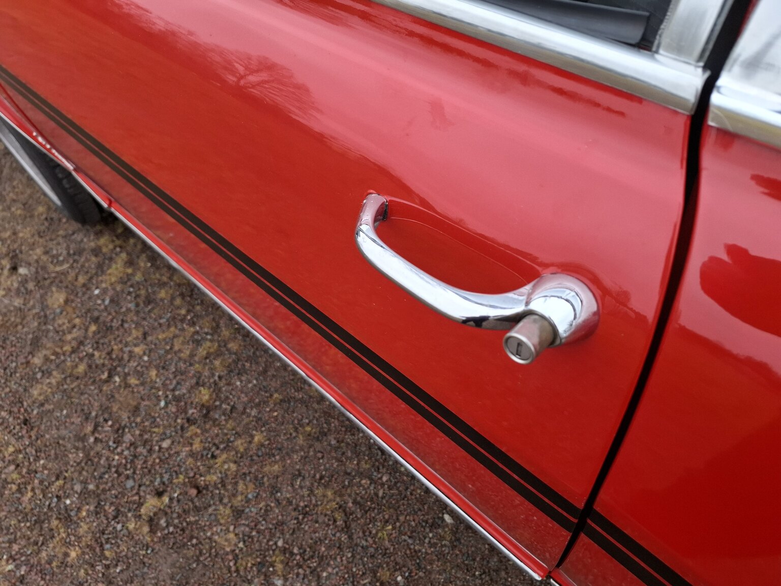 Exteriörbild på 1969 Opel Kadett B rallye