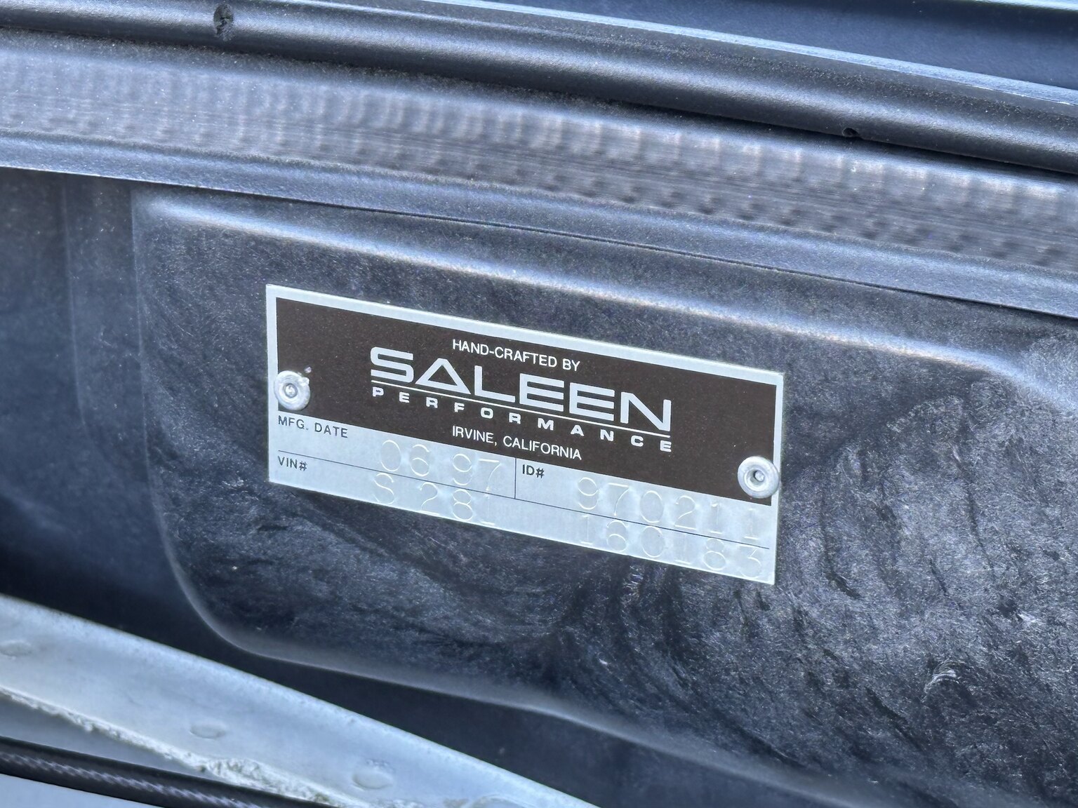 Image of 1997 Ford Mustang Saleen S-281 Cobra mechanics