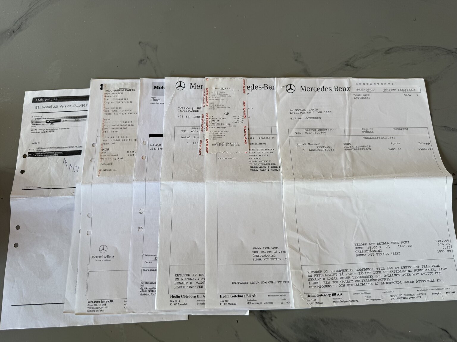 Documentation for 2007 Mercedes-Benz S 500 L 4Matic 7G-Tronic
