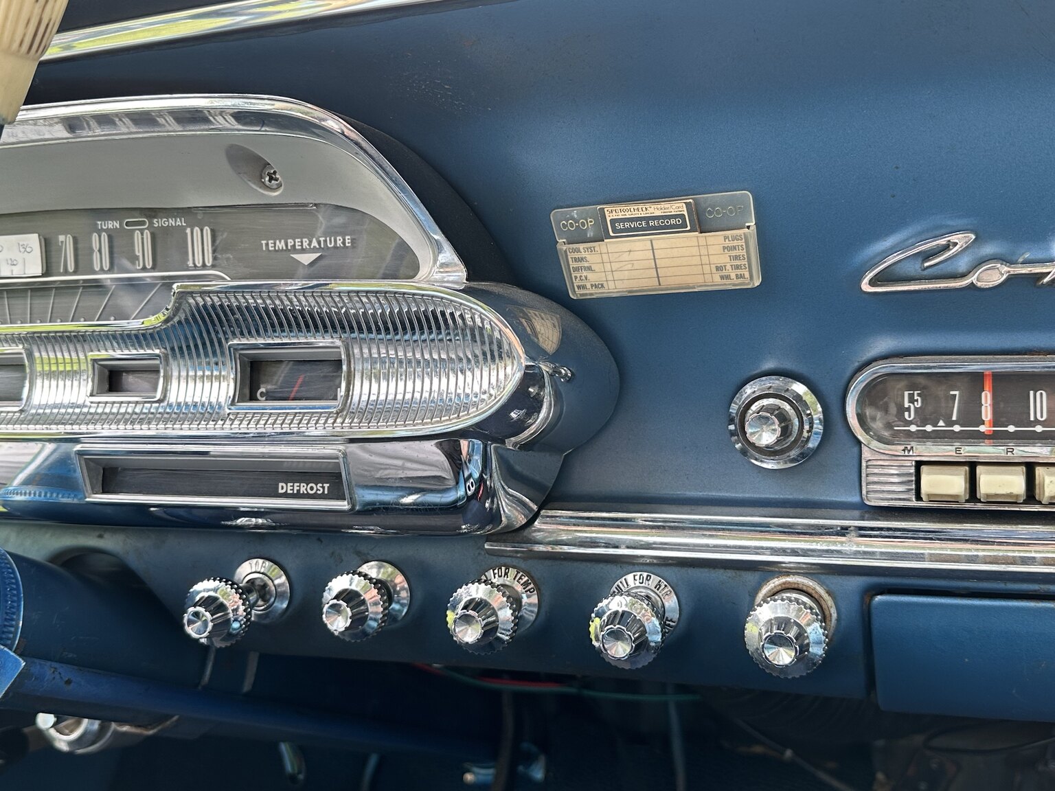 Innenraumfoto von 1963 Mercury Comet (13)