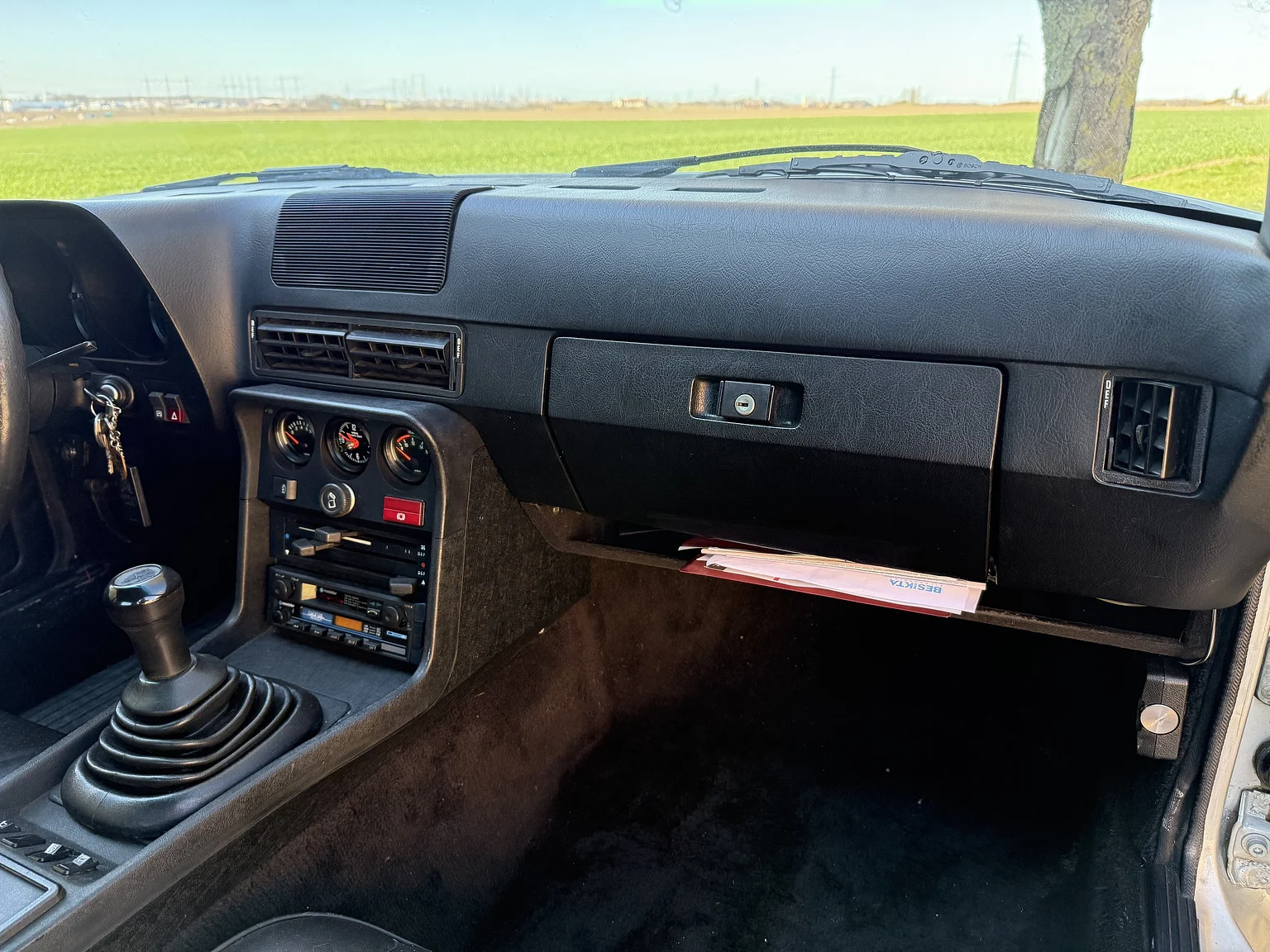 Interiörbild 1979 Porsche 924  (36)