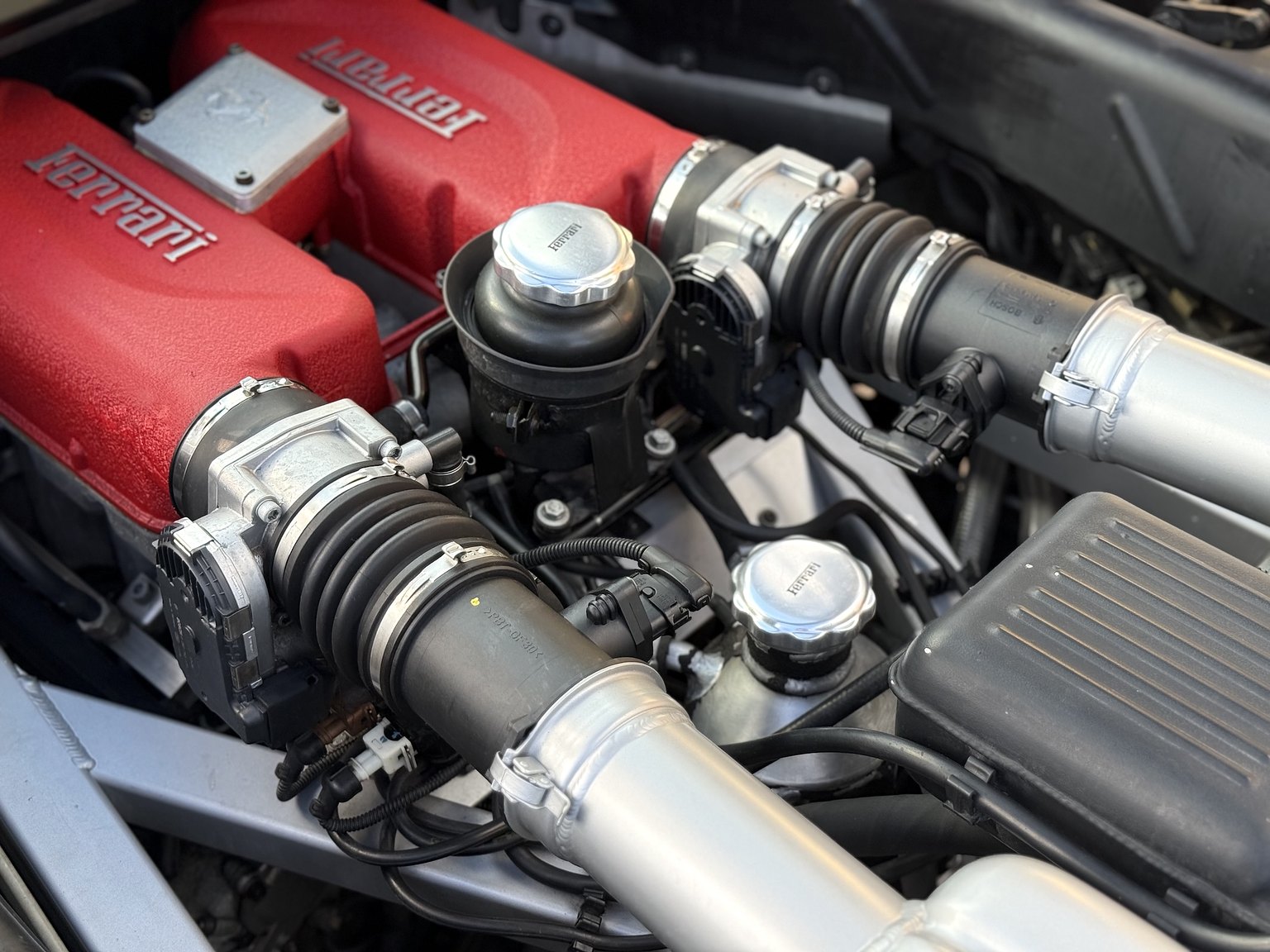 2001 Ferrari 360 Spider, Mekanik