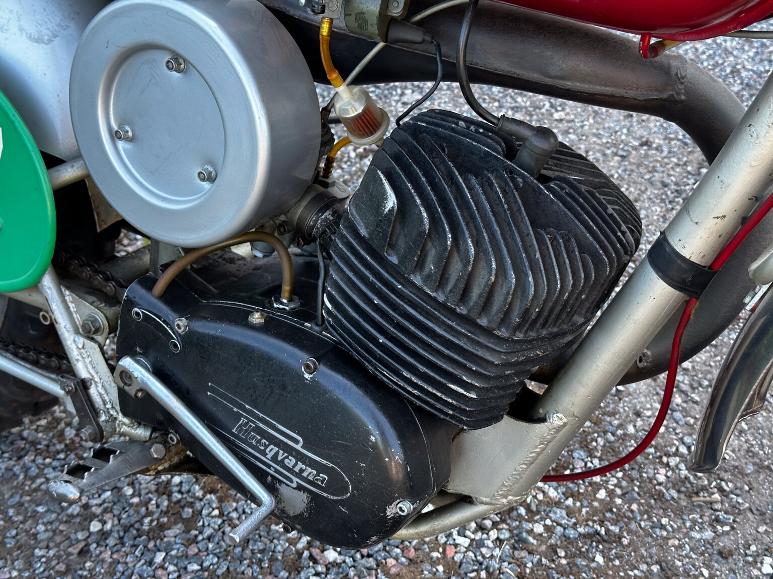 1969 Husqvarna 250, Mekanik