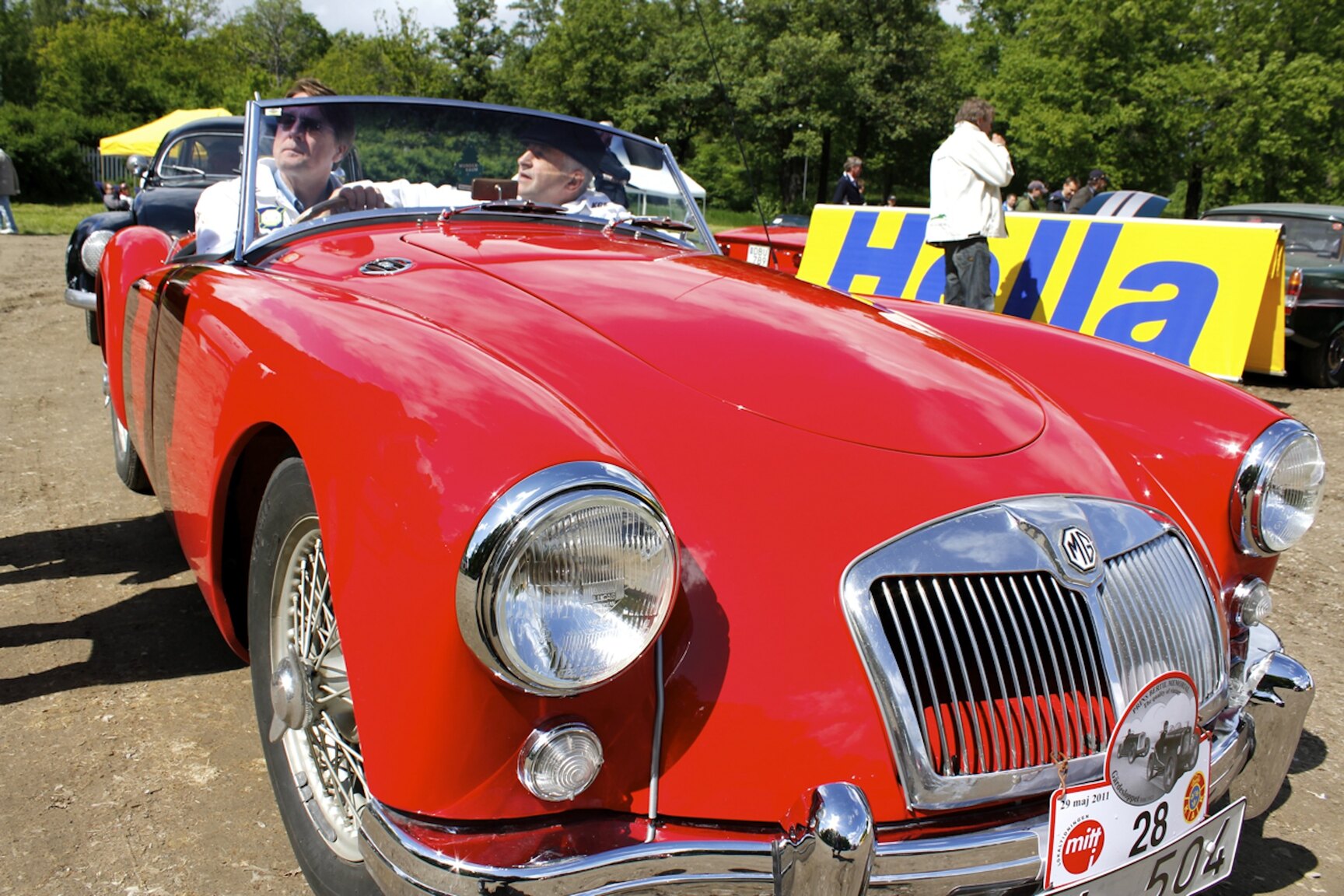 Aussenfoto 1956 MG MGA 1500