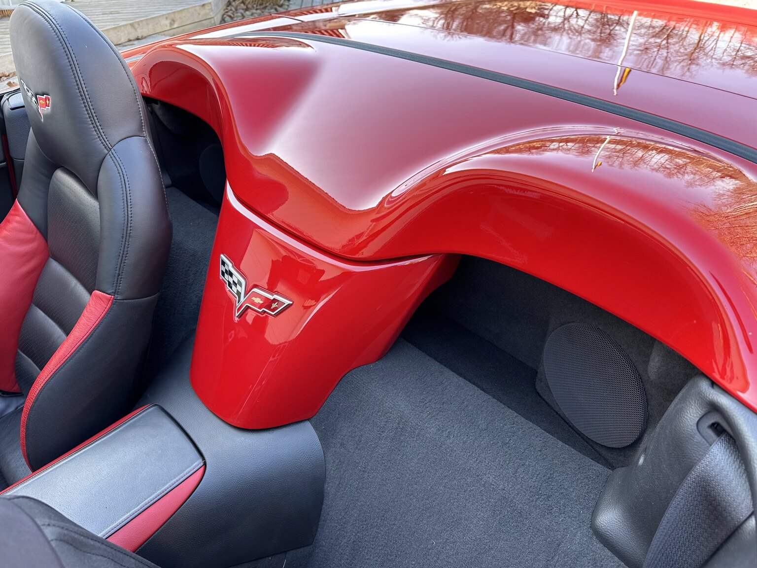Interior image of 2005 Corvette C6 Z51 Cabriolet