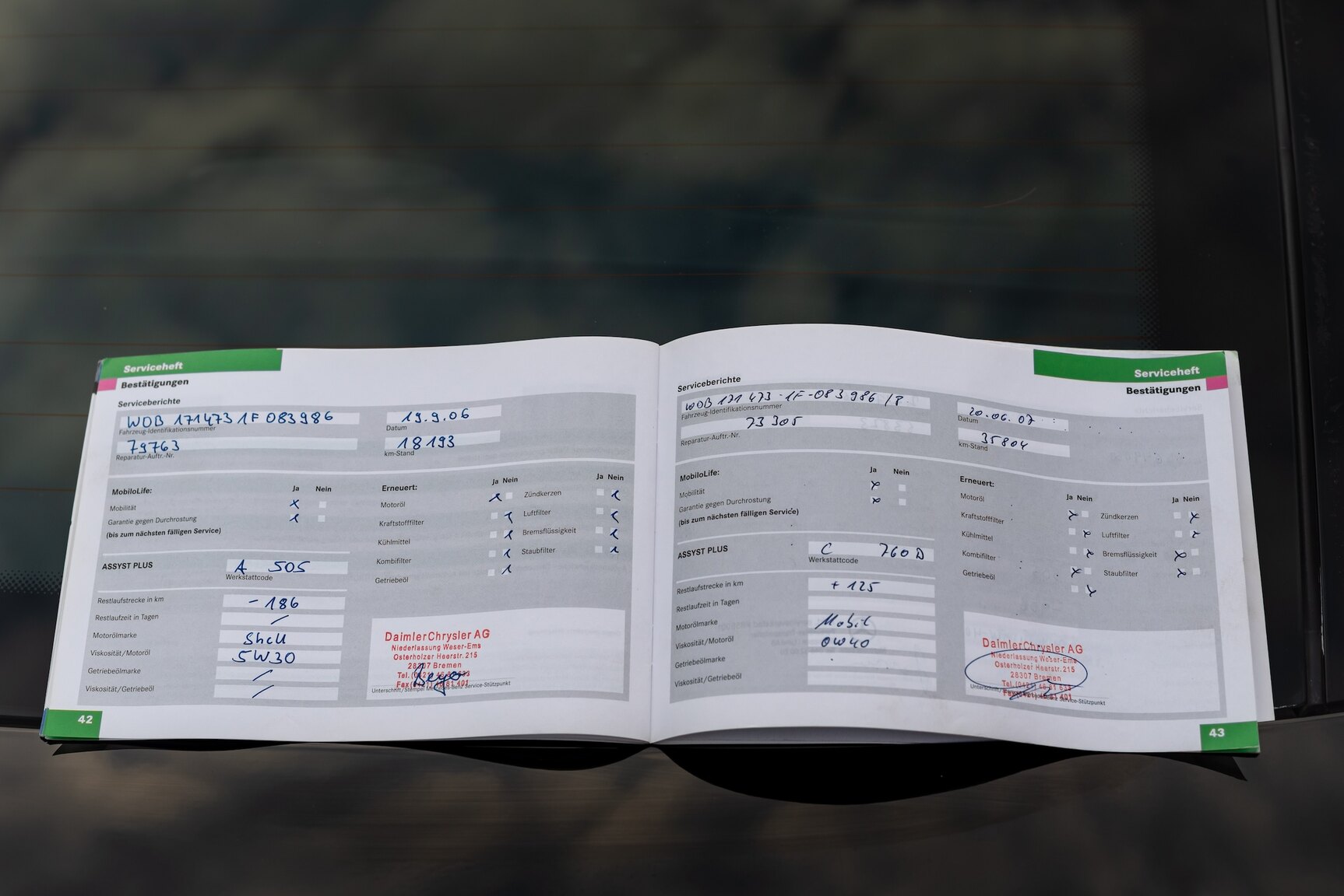 Documentation for 2006 Mercedes-Benz SLK 55 AMG Kleemann