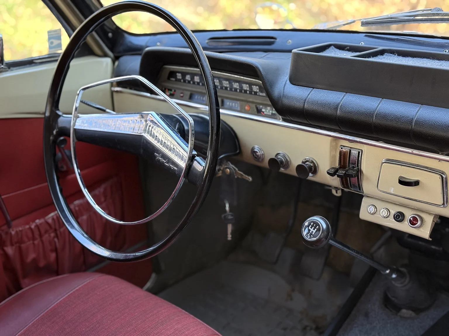 Interiörbild 1964 Volvo Amazon (28)