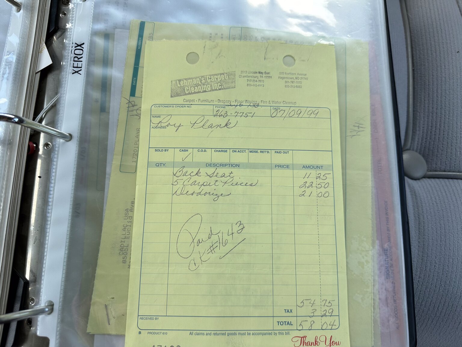 Dokumentation, 1964 Cadillac Fleetwood Seventy-Five Limousine (16)