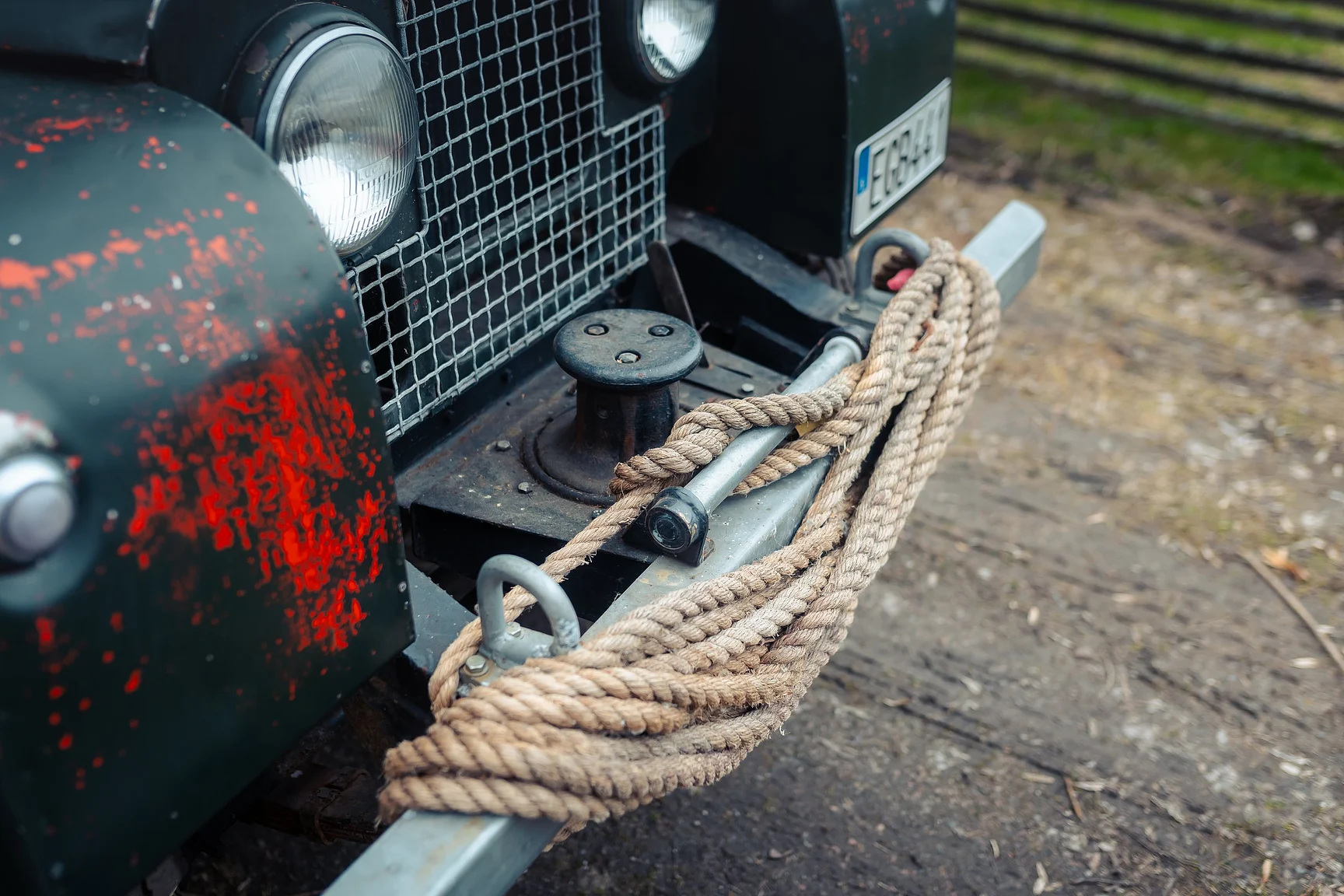 Exterior image of 1953 Land Rover Series 1 Soft Top (50)