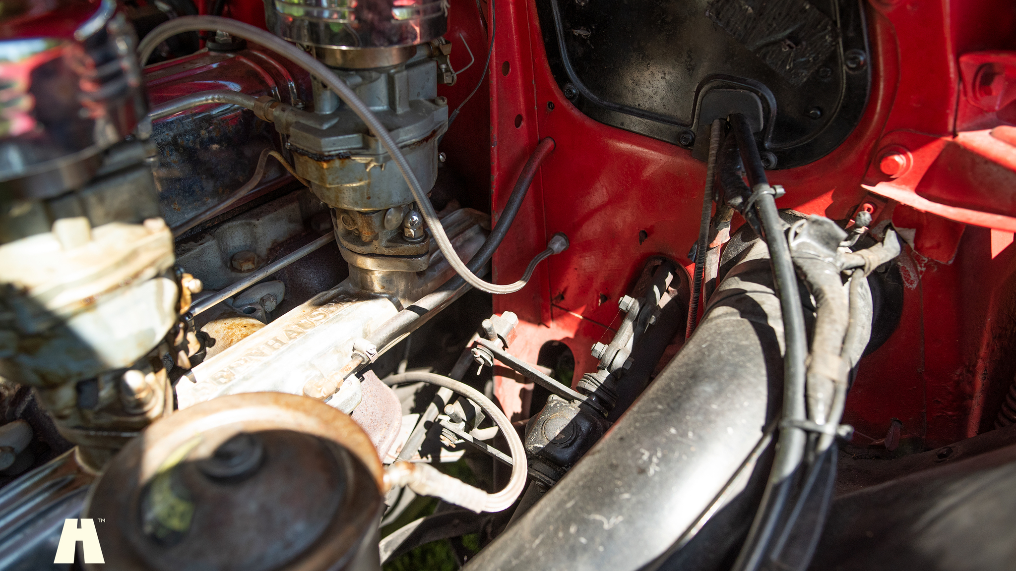 Image of 1952 Chevrolet Sedan Delivery Fire Truck mechanics (17)