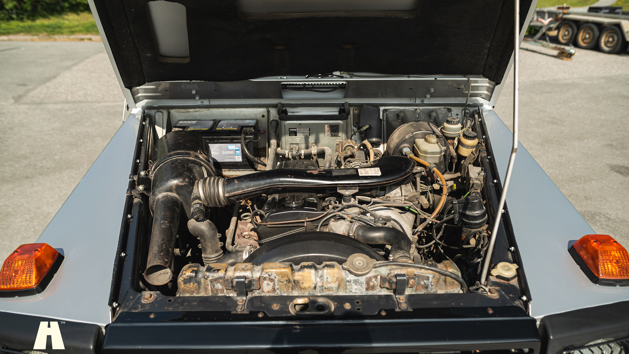 Image of 1985 Mercedes 230GE Cabrio mechanics