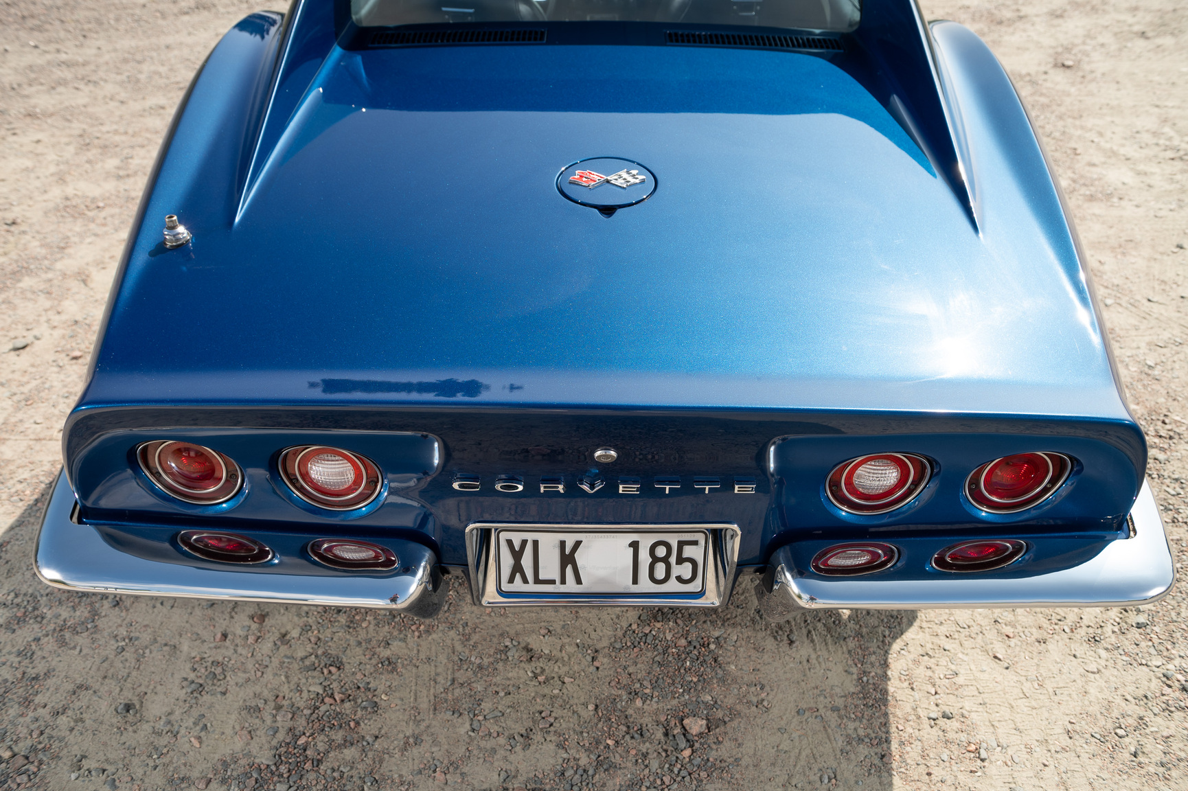 Exteriörbild på 1973 Corvette C3 Stingray (76)