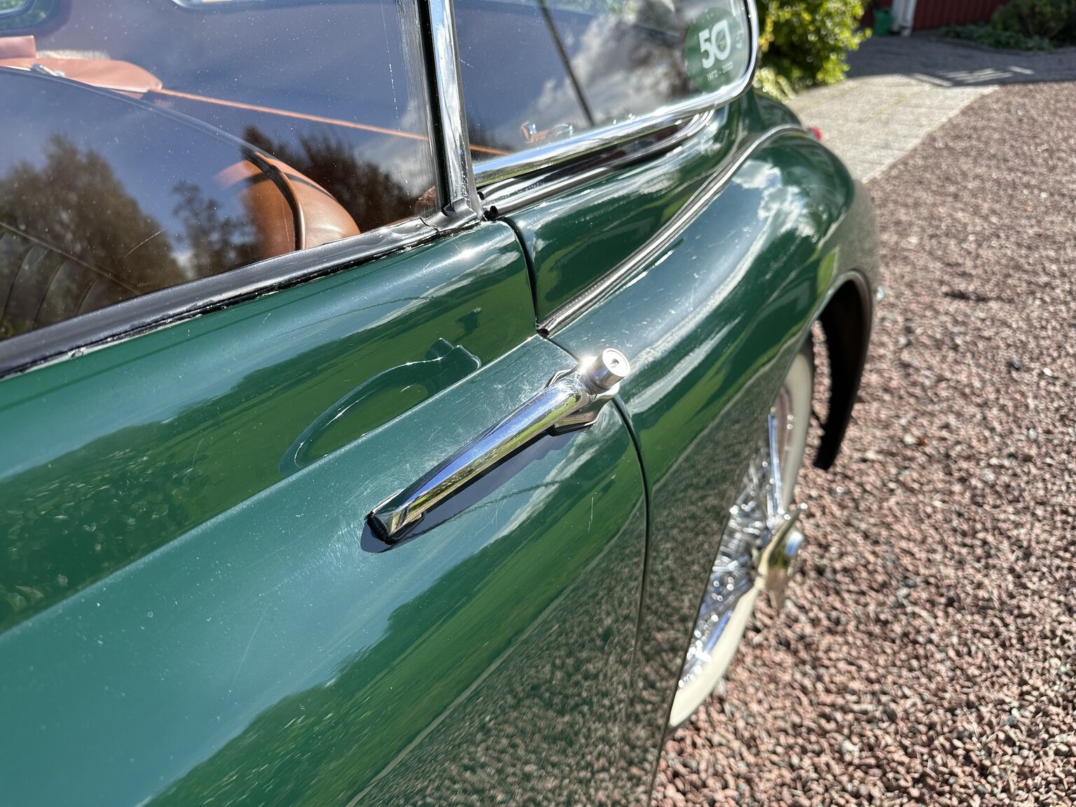 Exteriörbild på 1958 Jaguar XK150