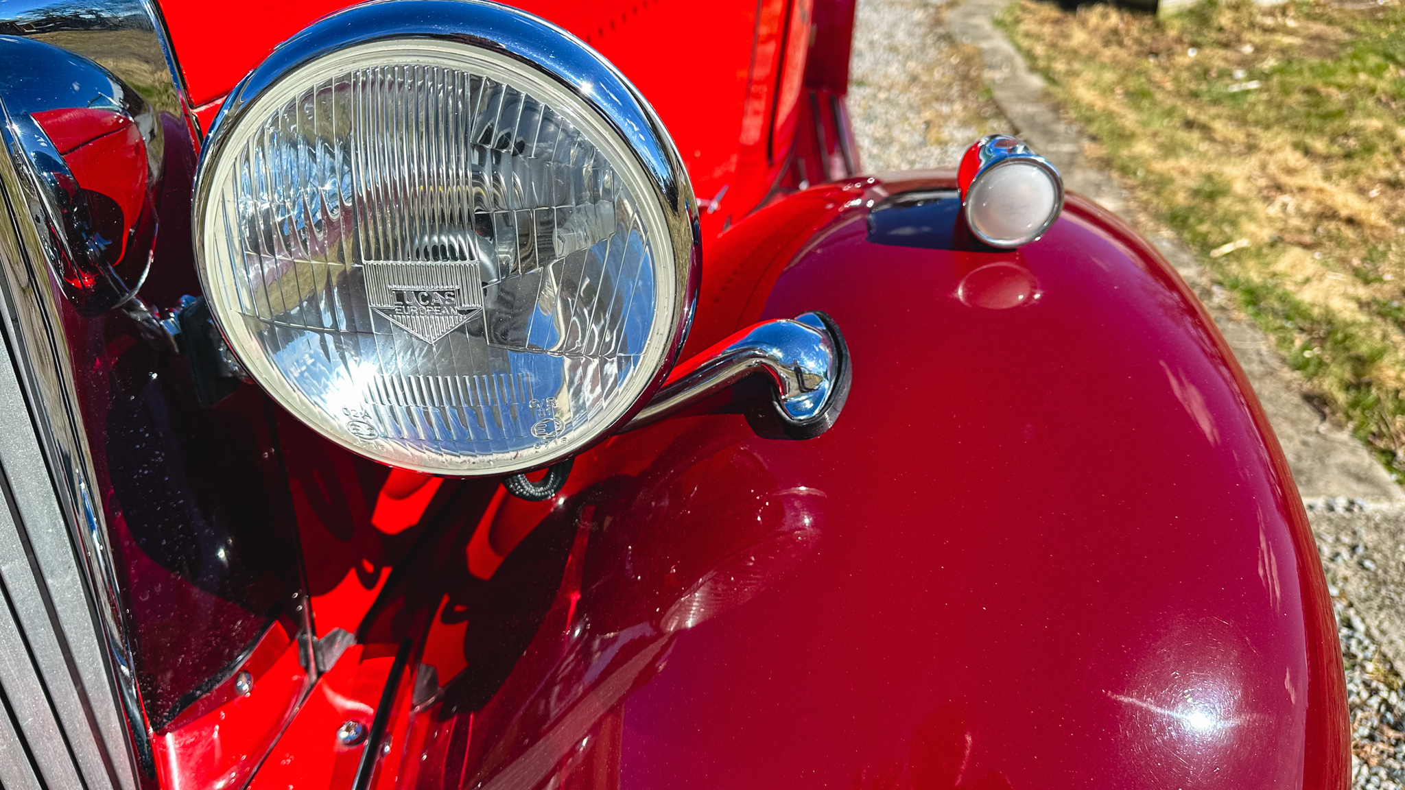 Aussenfoto 1951 MG TD MIDGET
