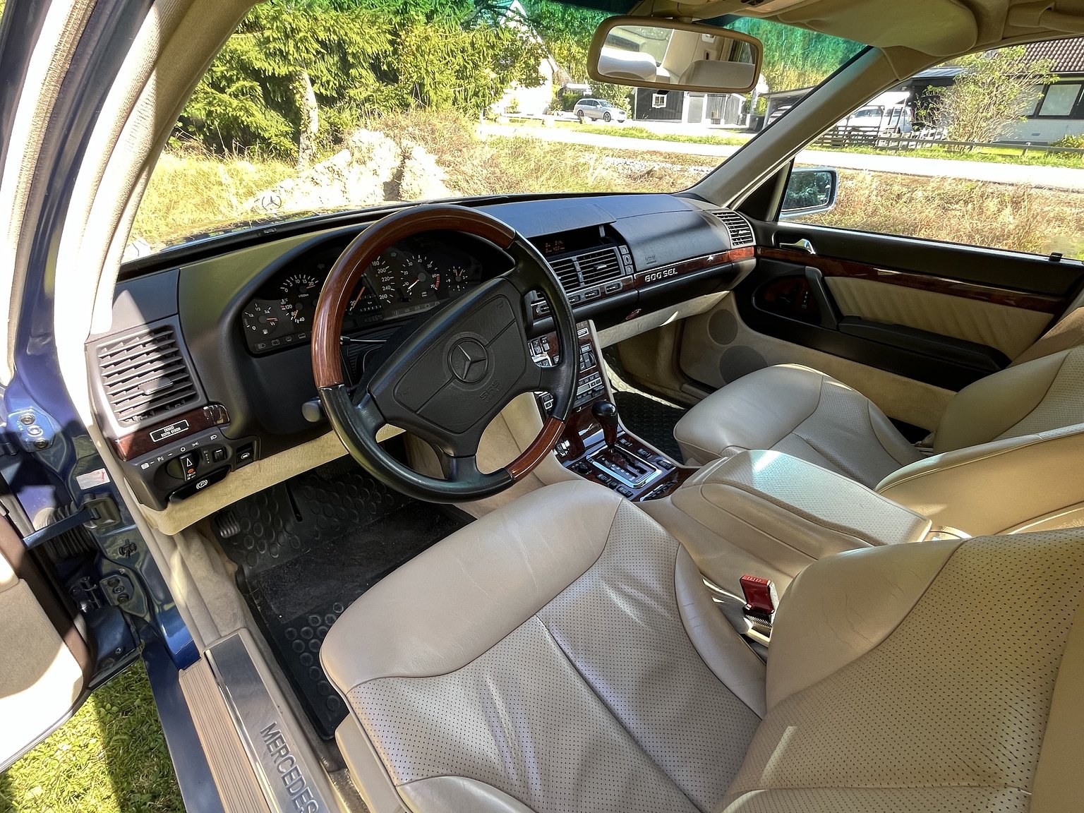 Interiörbild 1992 Mercedes-Benz 600 SEL