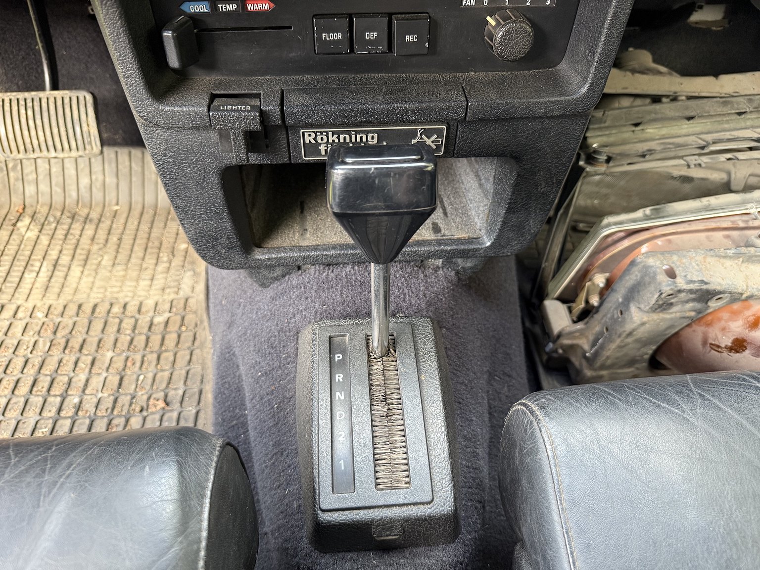 Interiörbild 1979 Volvo 262 C 2.8 V6 Automatisk