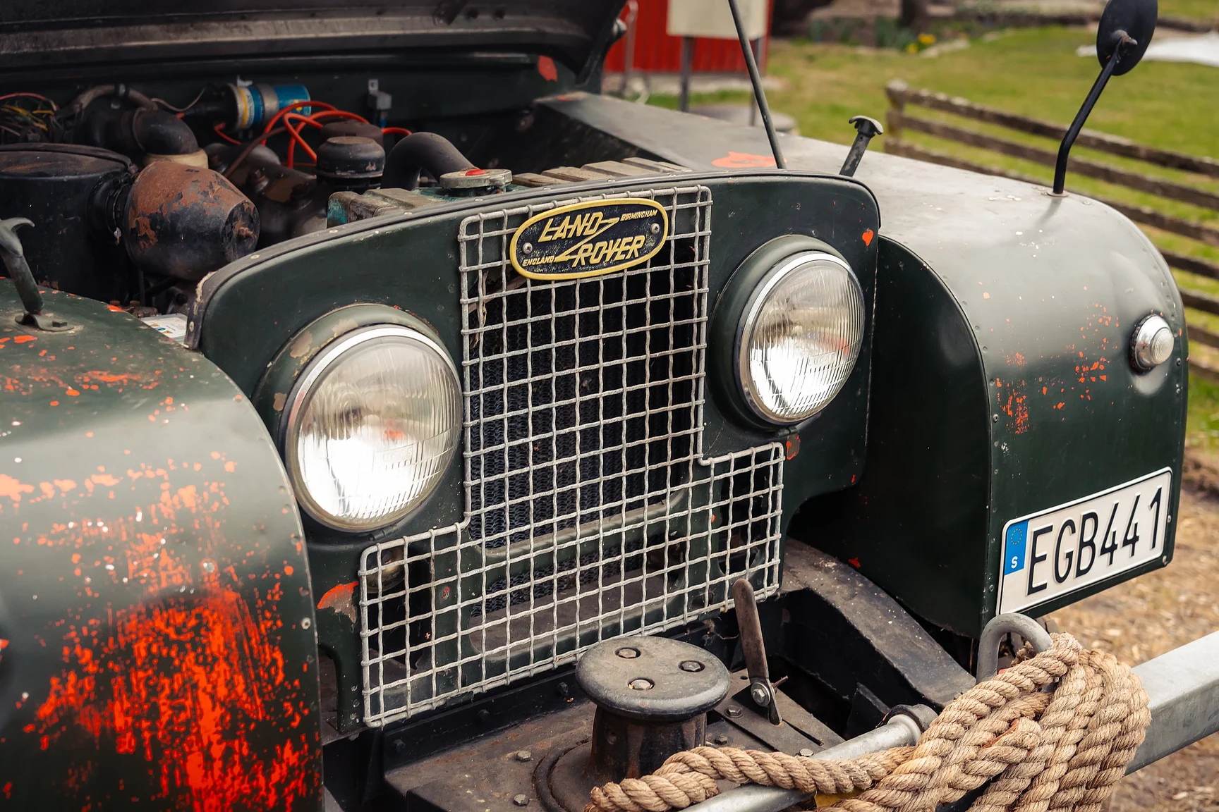Exterior image of 1953 Land Rover Series 1 Soft Top (29)