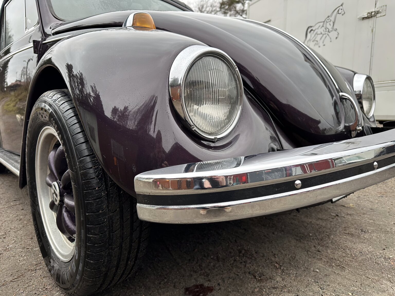 Aussenfoto 1968 Volkswagen Beetle 1500 Cabriolet