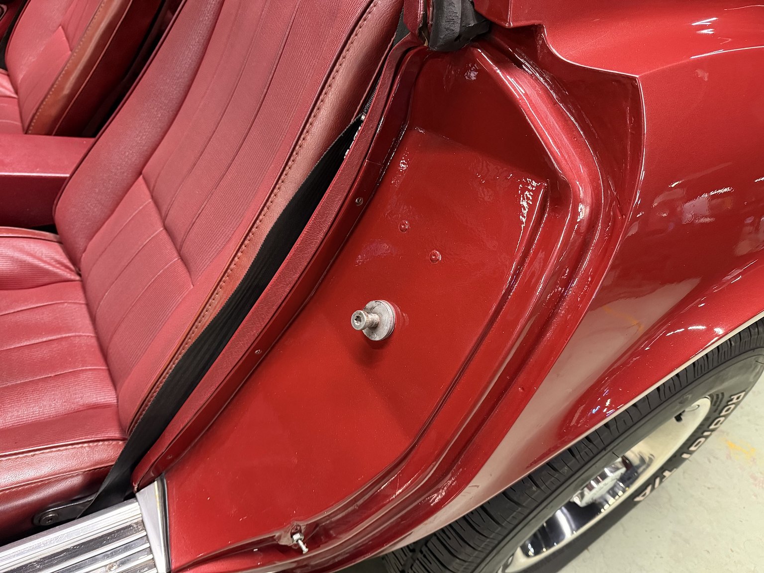 Interiörbild 1974 Chevrolet Corvette Stingray