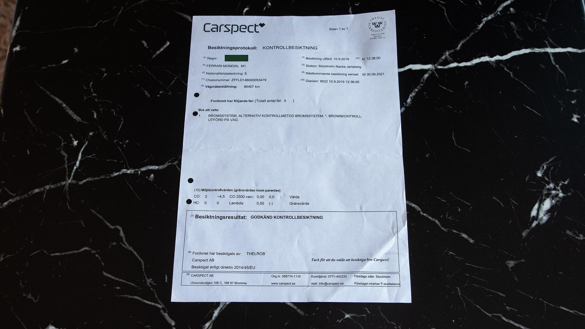 Documentation for 1985 Ferrari Mondial Quattrovalvole Design by Pininfarina (18)