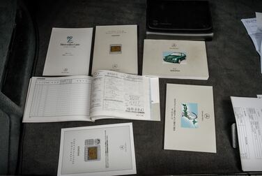 Documentation for 2002 Mercedes-Benz CL 600