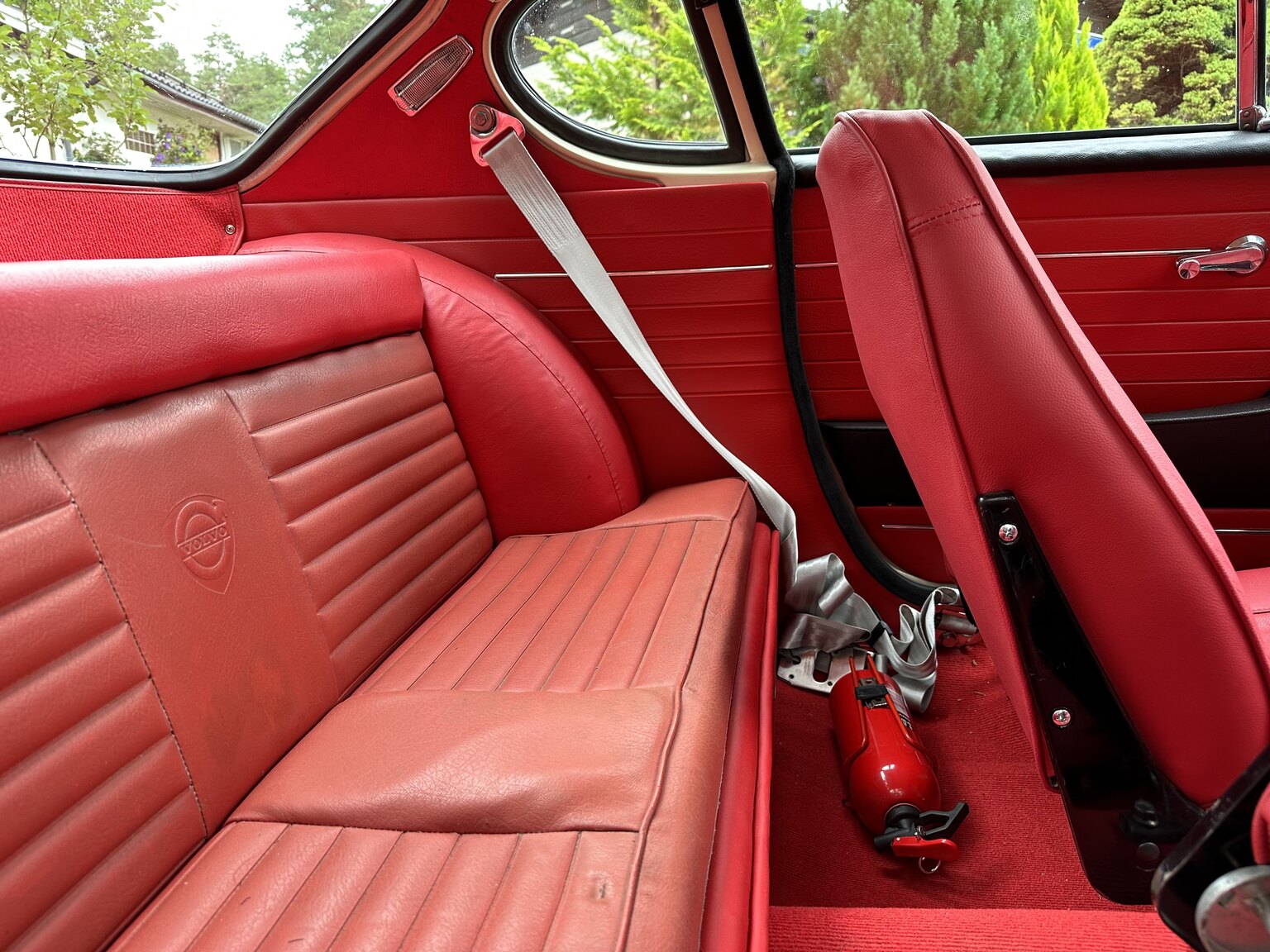 Interiörbild 1964 Volvo P 1800 S