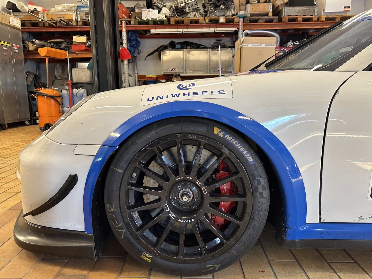 Exteriörbild på Porsche 997 Cup